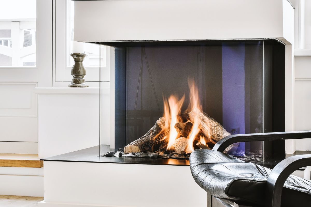 Peninsula Fireplace Ideas