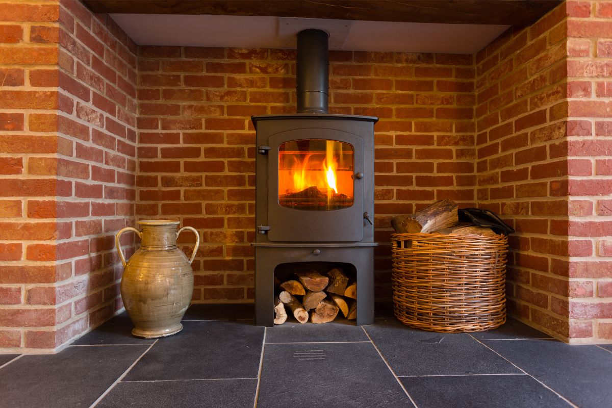 How To Clean A Brick Fireplace