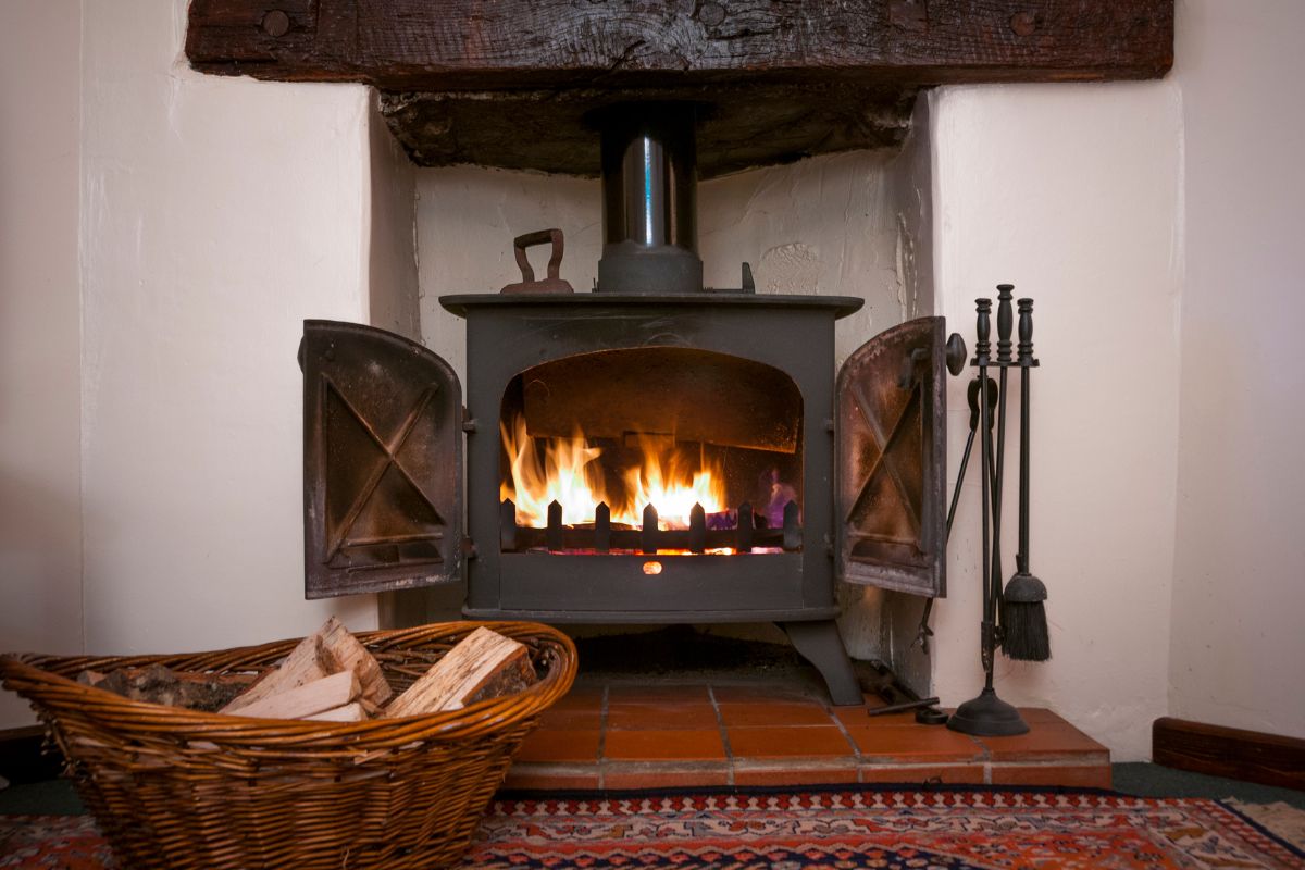 What To Put Behind A Wood Burning Stove